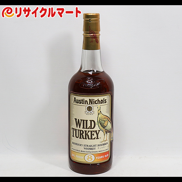 格安 ワイルドターキー8年 WILD TURKEY 8 YEARS OLD 8年 ワイルド