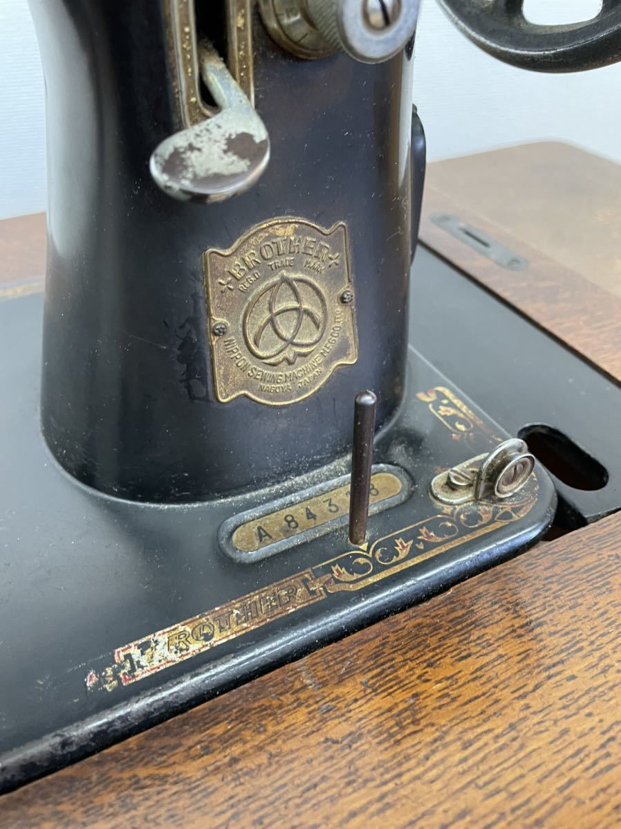 ミシン ブラザー BROTHER 足踏みミシン NA-350 中古品の販売 ミシン ブラザー BROTHER 足踏みミシン NA-350 中古品の販売