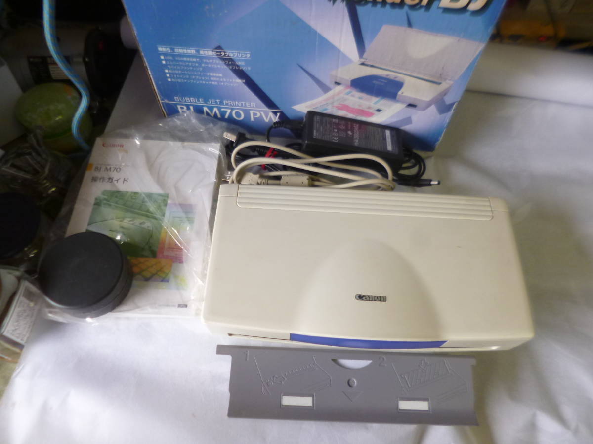 canon モバイルプリンター、BJ M70 PW動作美品 Canon BJ M70 中古 A4 