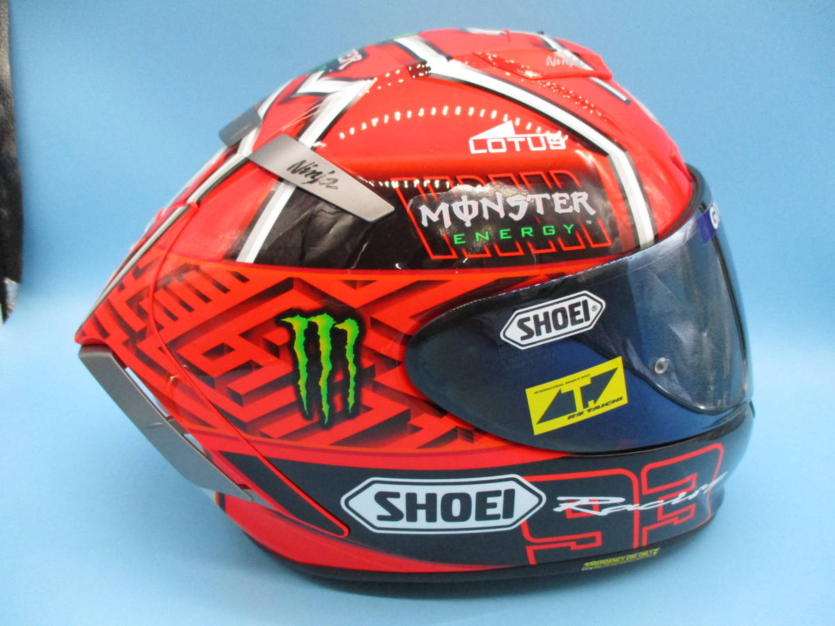 ki0428/01/62 SHOEI X-Fourteen MARQUEZ4 ショウエイ X-14 マルケス4 