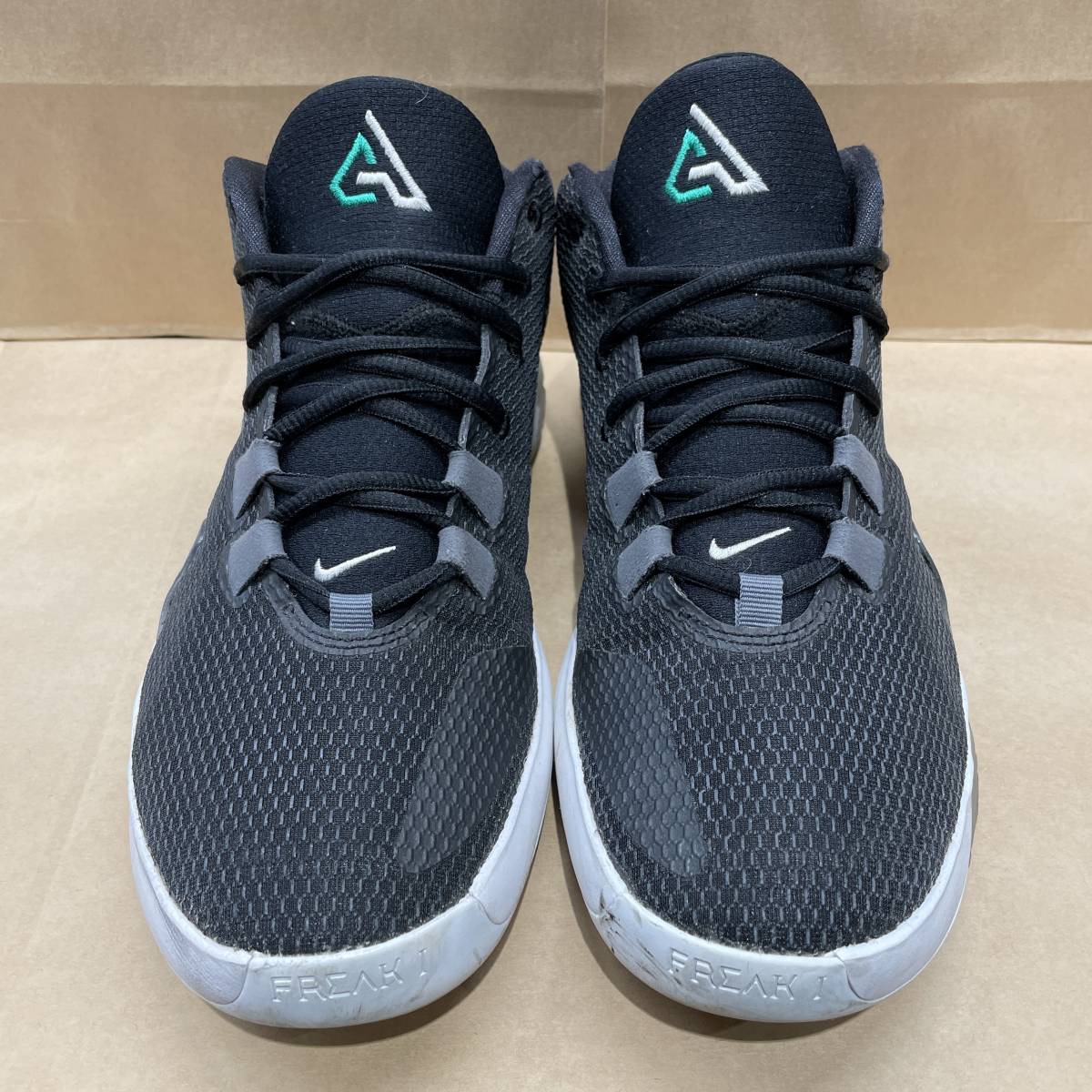 US9 27cm NIKE ZOOM FREAK 1 BQ5422-001 BLACK/WHITE ナイキ ズーム 