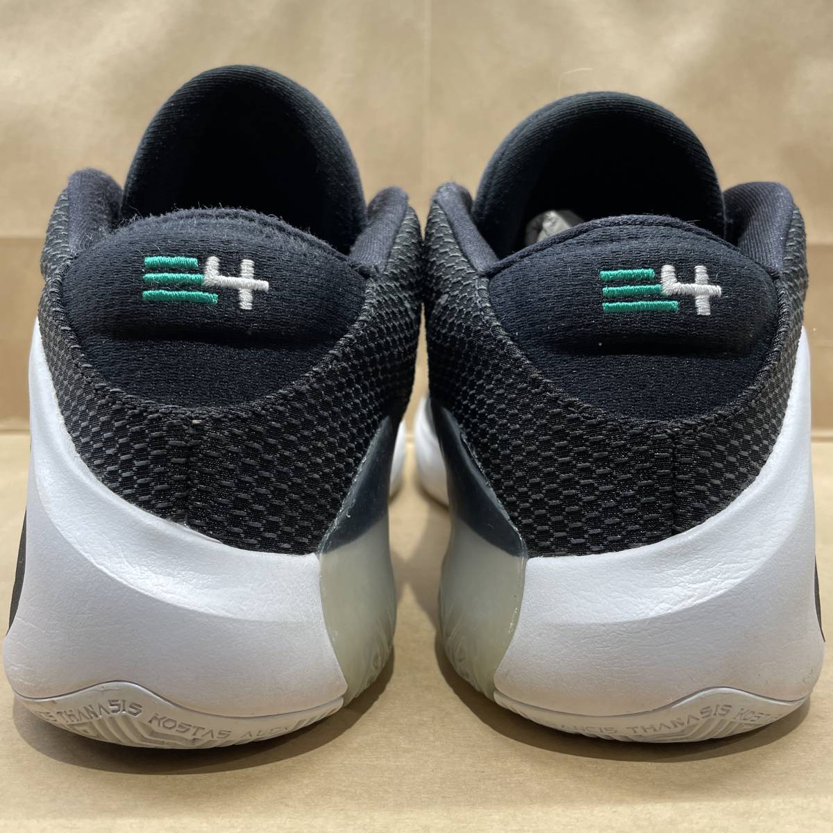 US9 27cm NIKE ZOOM FREAK 1 BQ5422-001 BLACK/WHITE ナイキ ズーム 