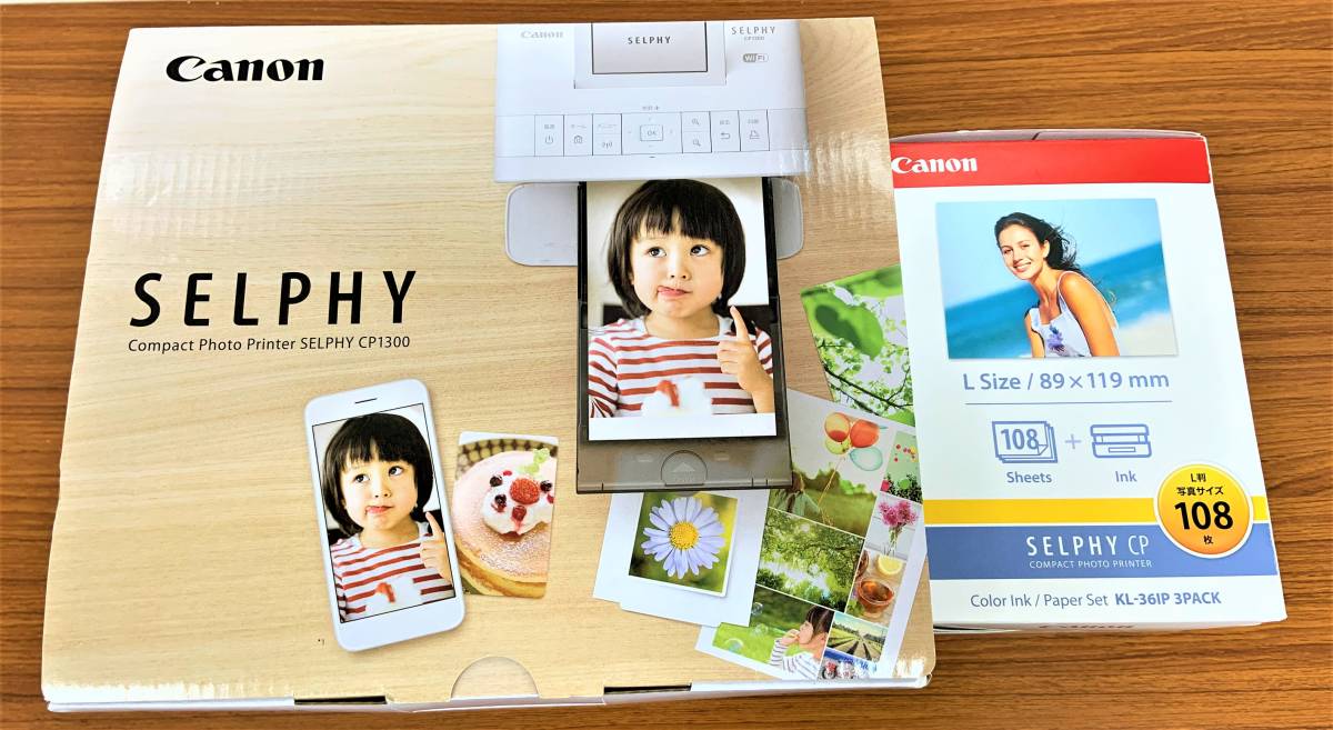 1746 【未使用品】Canon キャノン SELPHY セルフィー CP1300 ホワイト 
