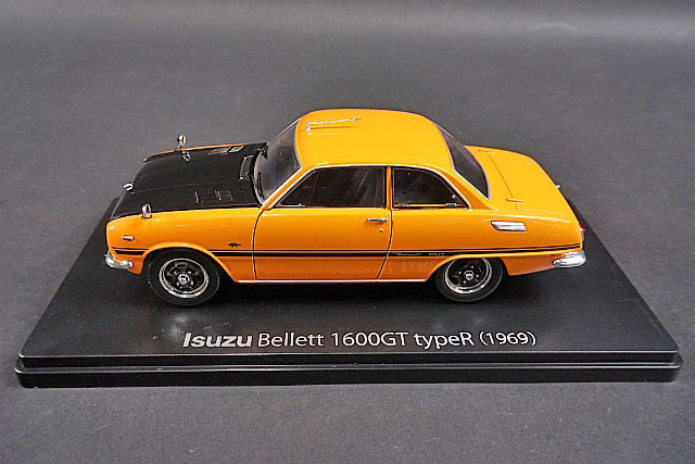 hachette アシェット 1/24 ISUZU いすゞ ベレット 1600GT タイプR 1969