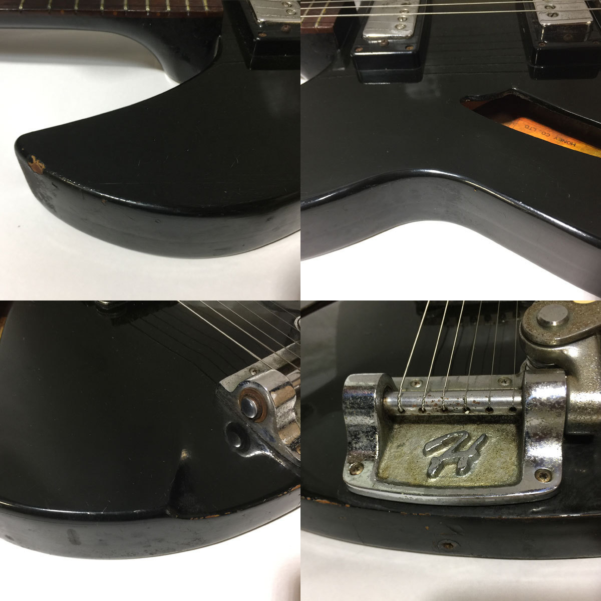 Honey ( Rickenbacker 330 Model ) リッケンバッカーモデル ブラック