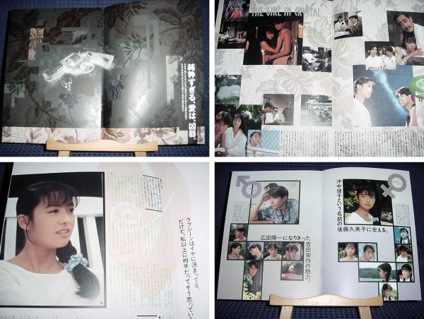 パンフ 19年 ガラスの中の少女 A ランク 出目昌伸 後藤久美子 吉田栄作 藤谷美紀 津川雅彦 萬田久子 長山藍子 浅茅陽子 日本映画 売買されたオークション情報 Yahooの商品情報をアーカイブ公開 オークファン Aucfan Com