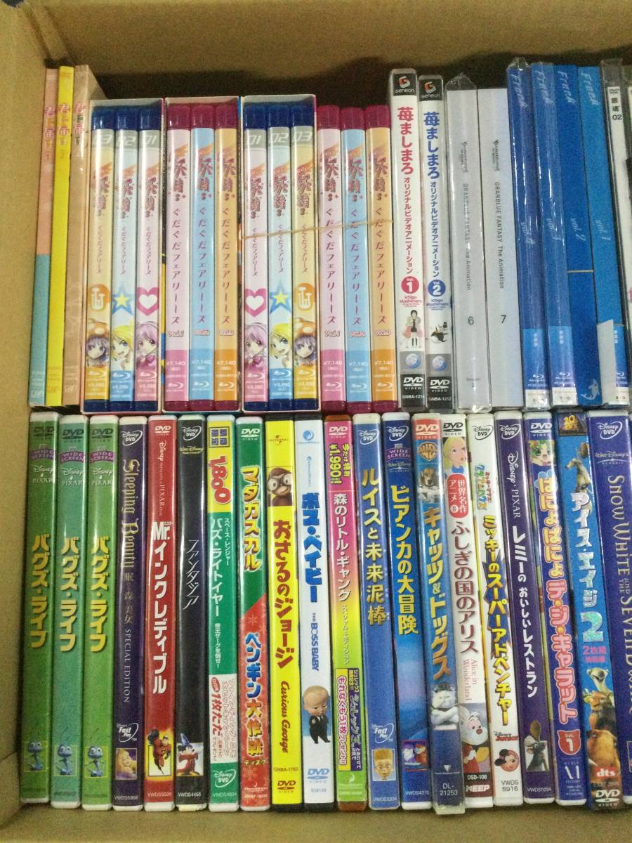 N1018/120/1000】ジャンク☆DVD☆アニメ中心☆大量☆まとめ☆セット