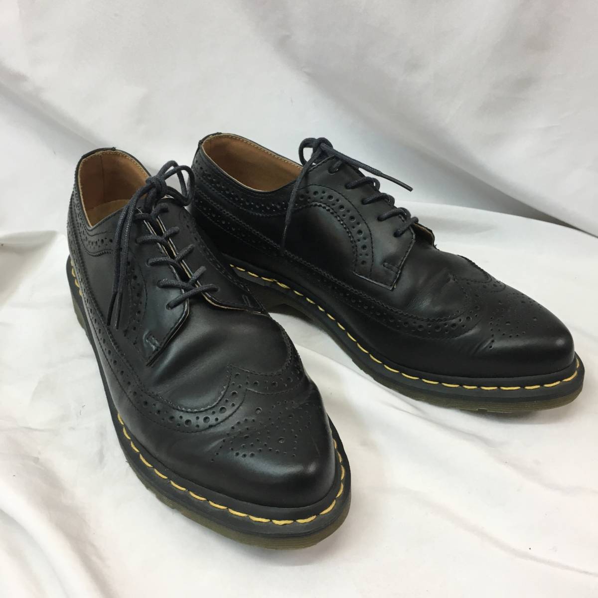 レザーシューズ ブラック ドクターマーチン 3ホール USED DrMartens 黒 