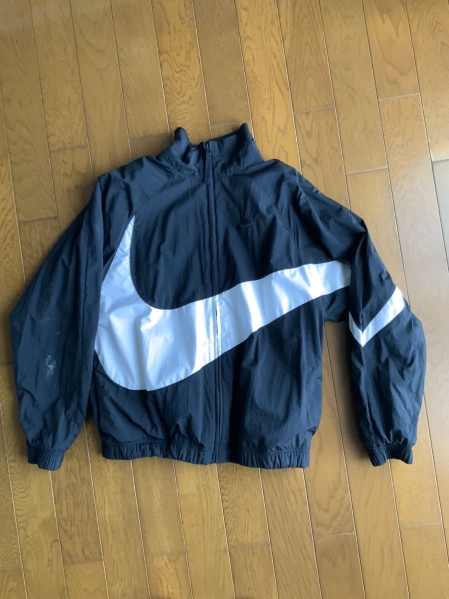 最安値，安い NIKE ウーブンジャケット BIG SWOOSH WOVEN JACKET ナイキ ビッグスウォッシュ ナイロンジャケット(ジャンパー、ブルゾン)｜売買されたオークション情報、yahooの商品情報をアーカイブ公開 - オーク 男性用