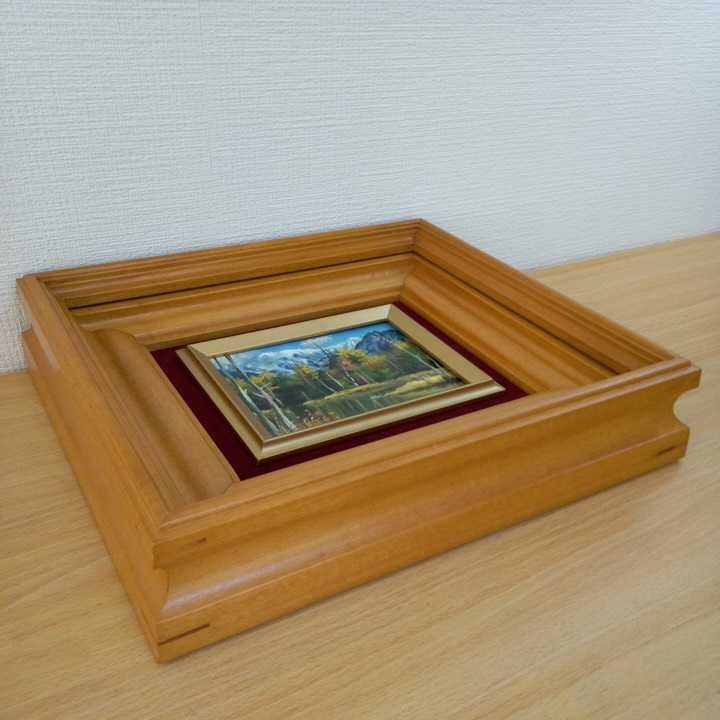 2026年最新Yahoo!オークション 額装 真作 -#山岳風景(絵画)の中古品