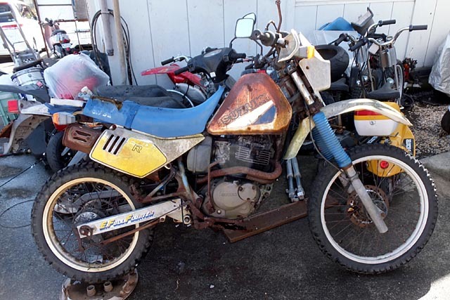 SX200(SH41)◇部品取り・ジャンク◇キック下ります 250421TW200(DG07J
