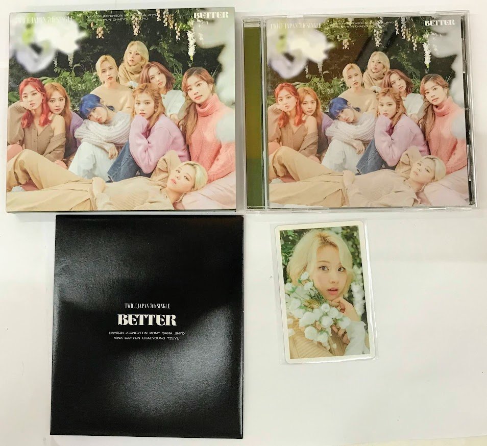 izu◇CD◇ TWICE BETTER トレカ付 チェヨン TWICE