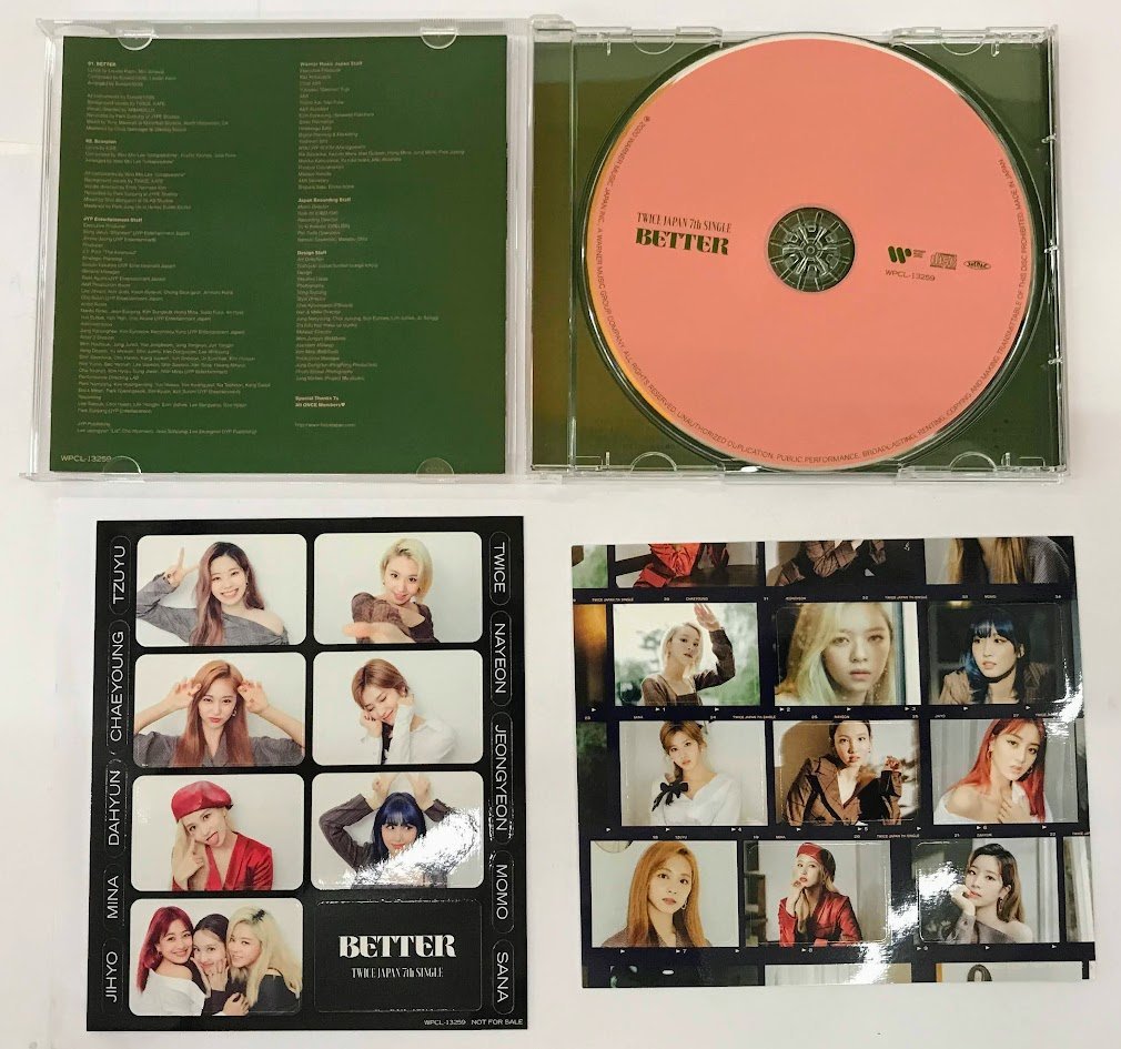 izu◇CD◇ TWICE BETTER トレカ付 チェヨン TWICE