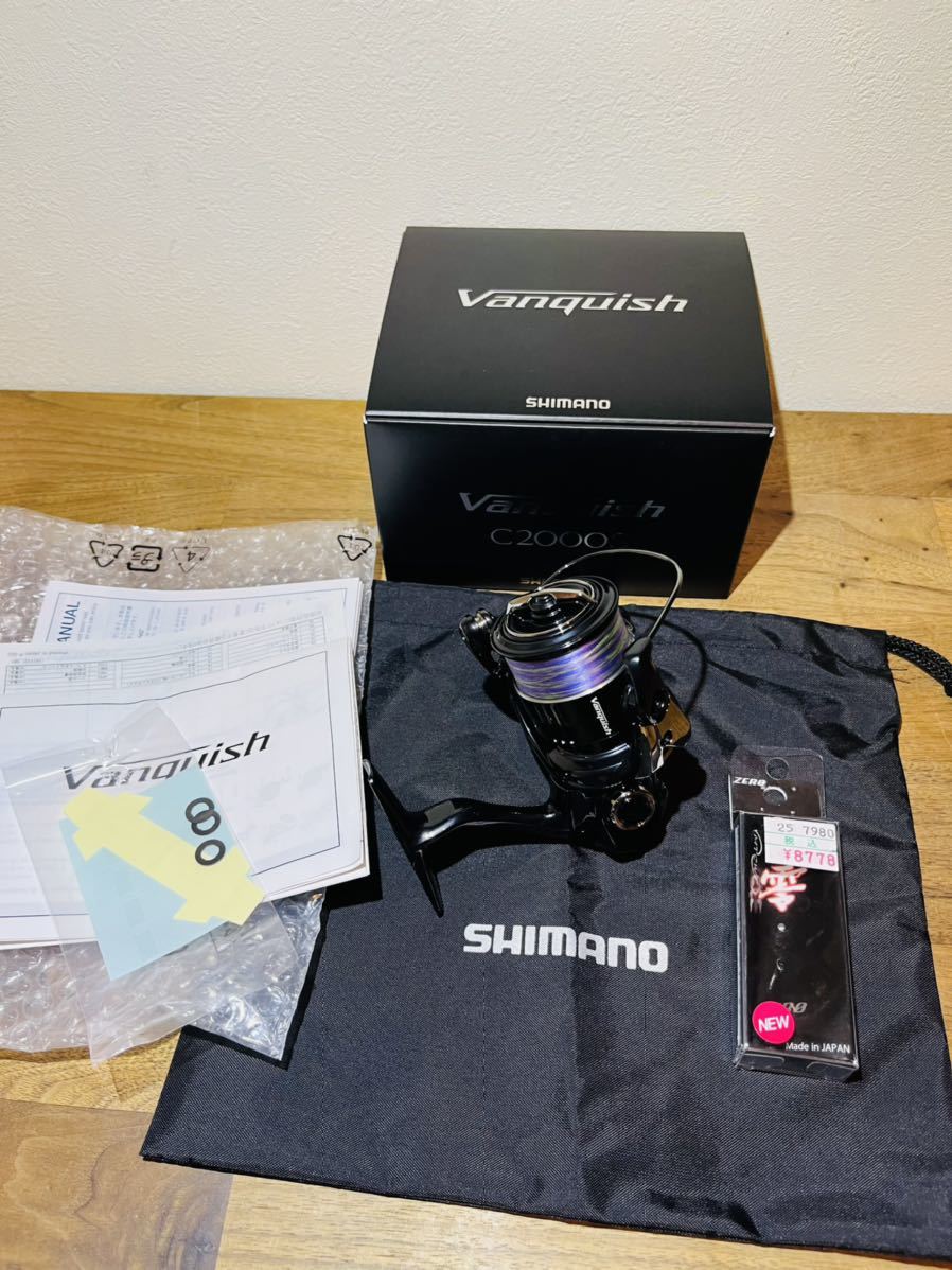 シマノ 19 ヴァンキッシュ c2000s MTCW チタン製 ラインローラー零2