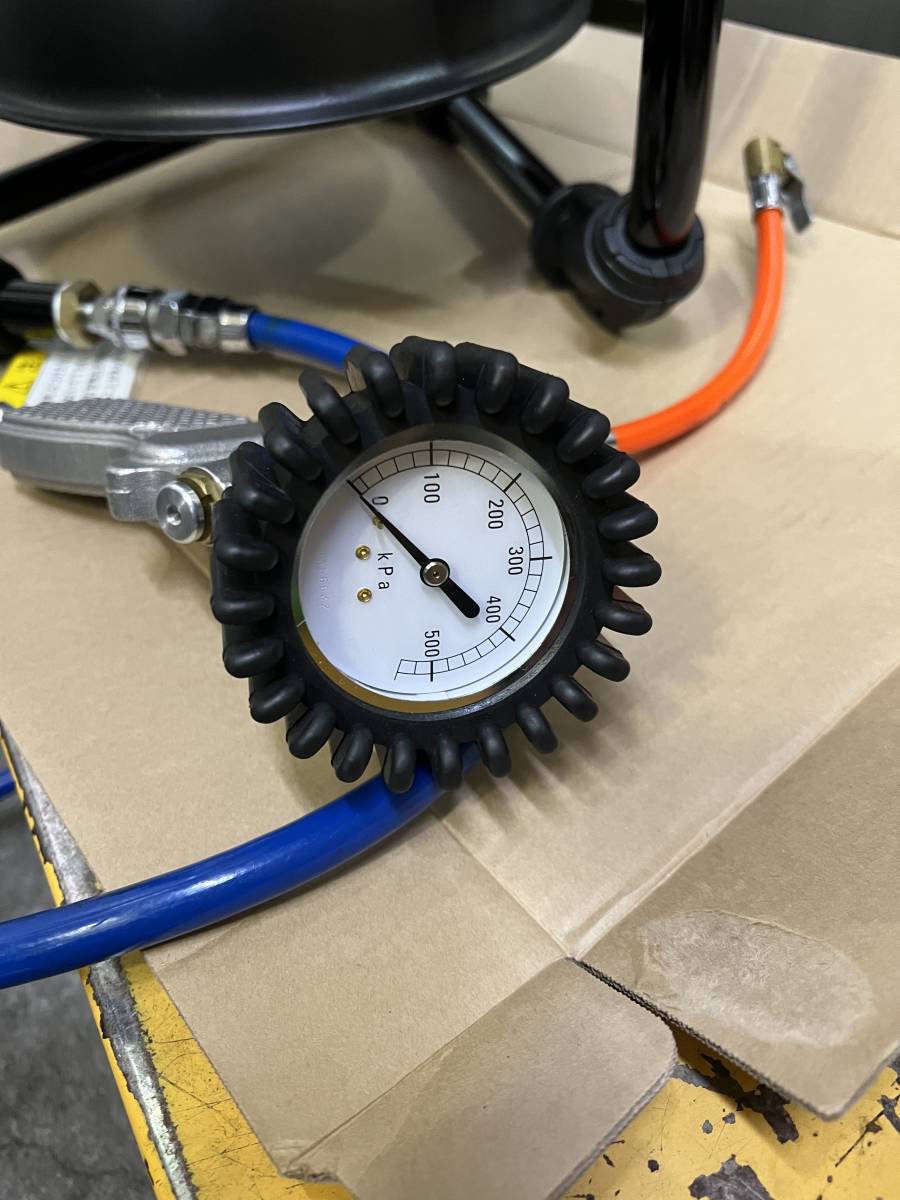 エアタンク ガソスタで補充可能 サブタンク