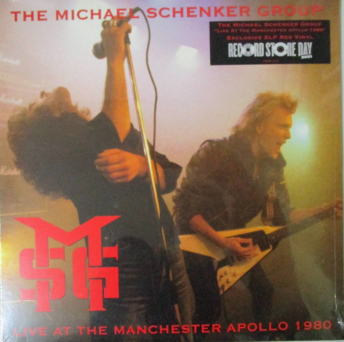 未開封 Michael Schenker Group Live & Ready Michael Schenker