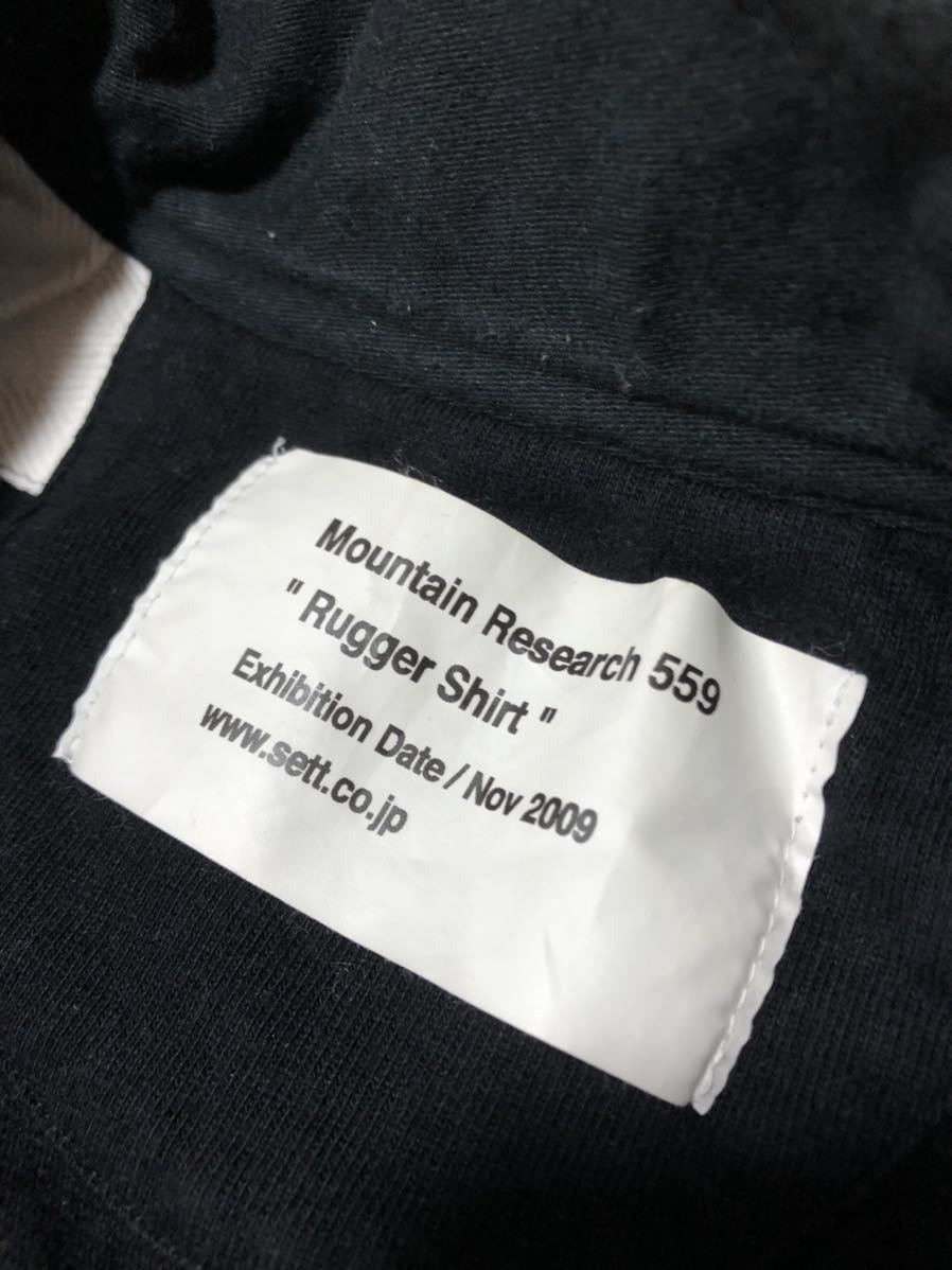 09AW Mountain Research アナーキーシャツ ラガーシャツ S マウンテン