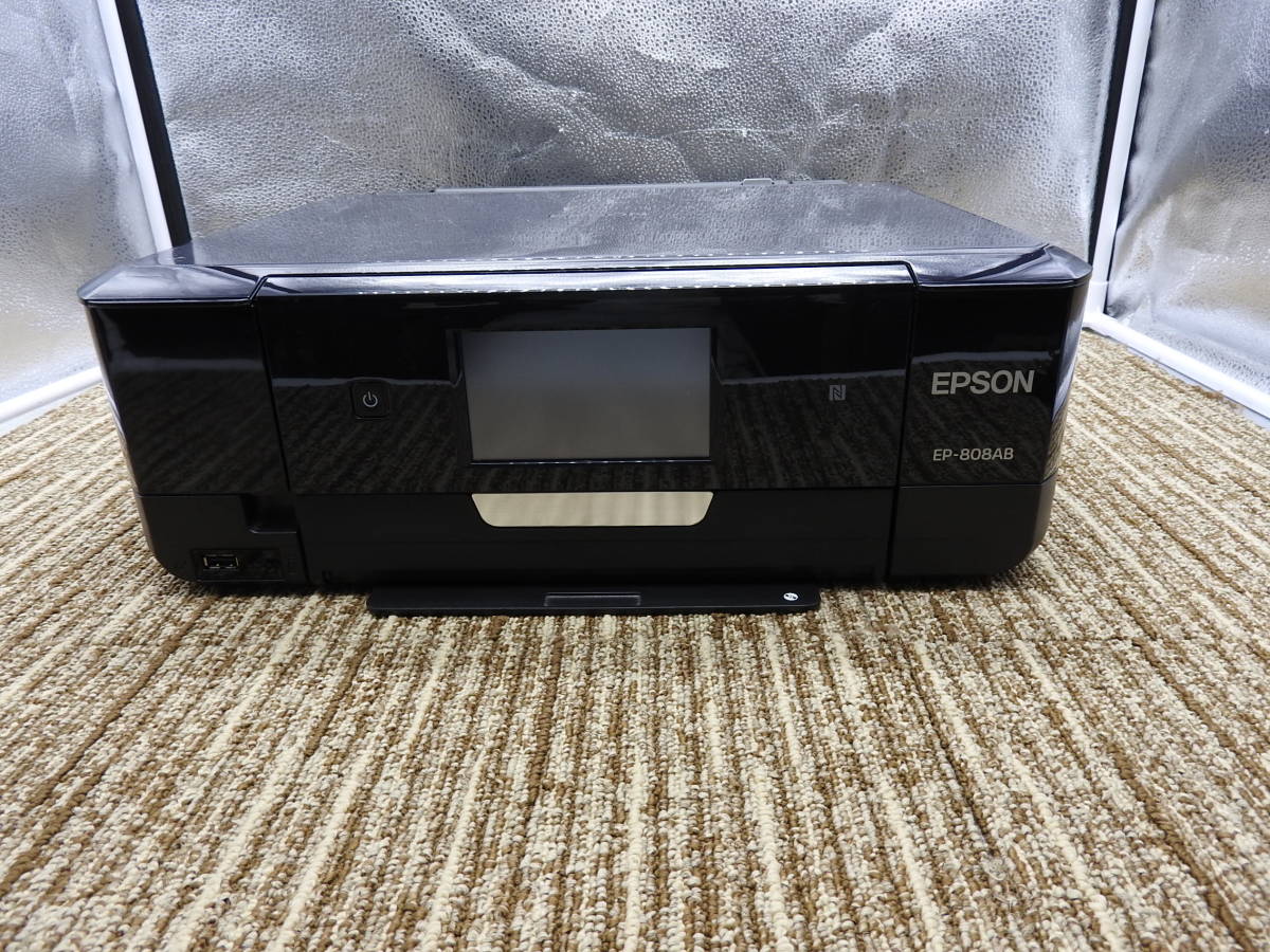 EPSON エプソン◇インクジェットプリンター 複合機 EP-808AB 2015年製