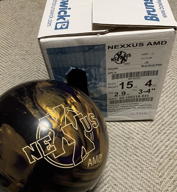 ☆ ネクサス AMD 15ポンド ☆ ブランズウィック NEXXUS AMD ボウリング