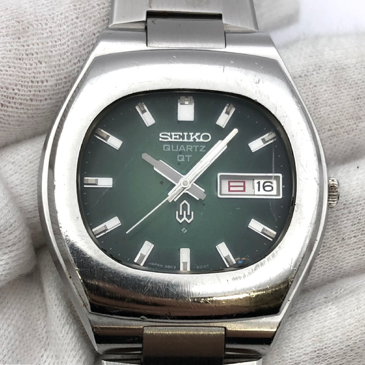 1円～/SEIKO/セイコー/QUARTZ/クォーツ/QT/3803-5010/デイデイト 
