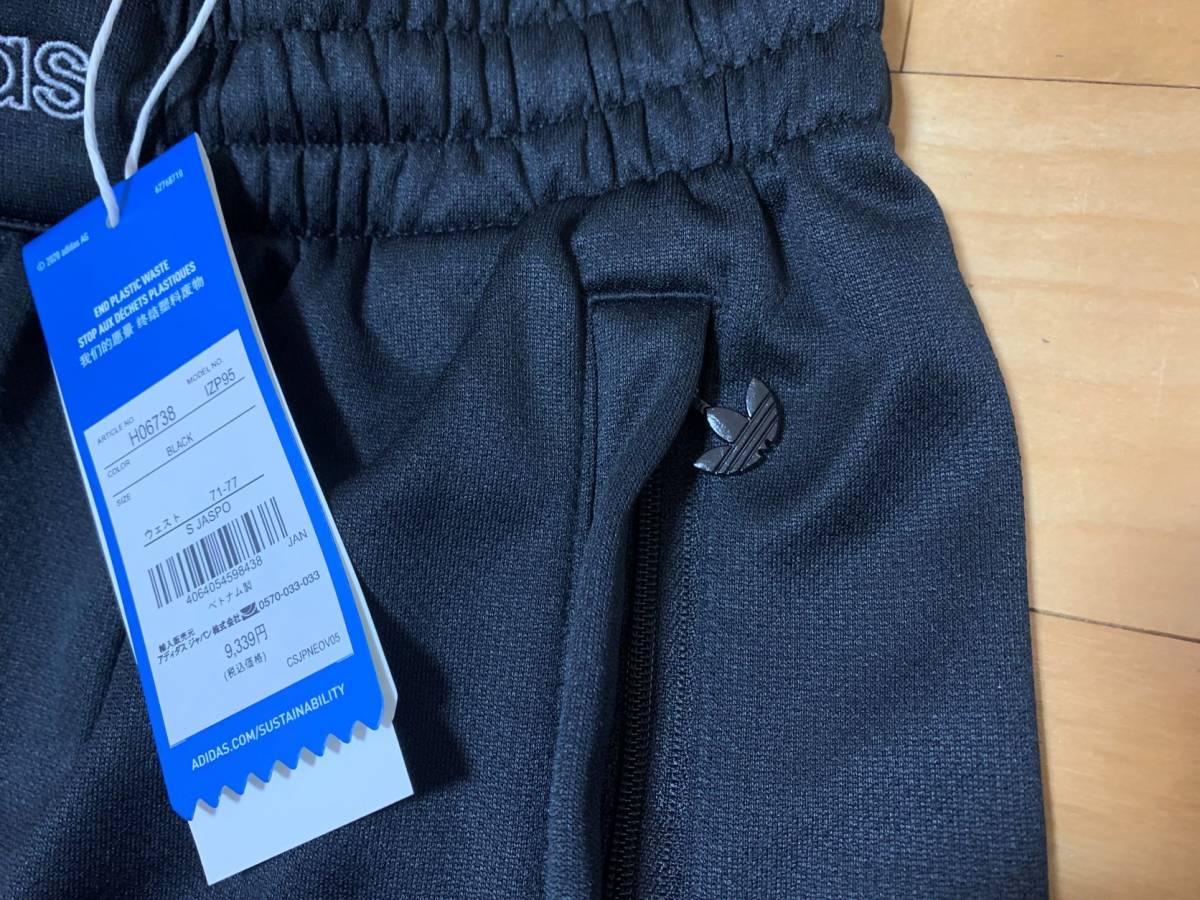 新品●adidas アディダス　オリジナルス　SPRT ロゴ スウェットパンツ　H06738●S　ユニセックス　黒　ブラック　ジャージ　スポーツウェア SPRT adidas アディダス skateboarding スケートボーディング スポーツシューズ