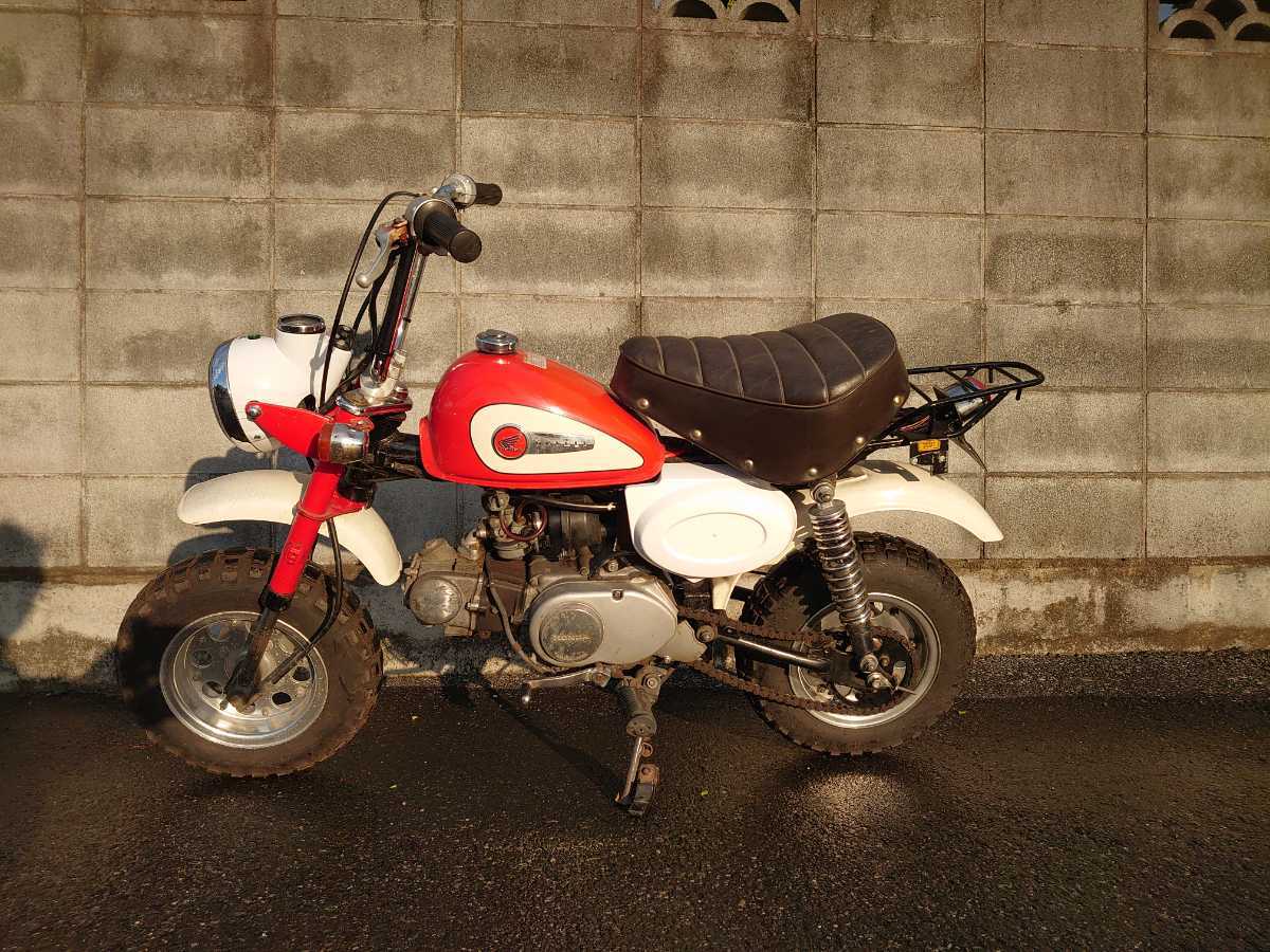 埼玉 モンキー Z50J 書付き 実働 レストアベース 即納 近場配送可能 