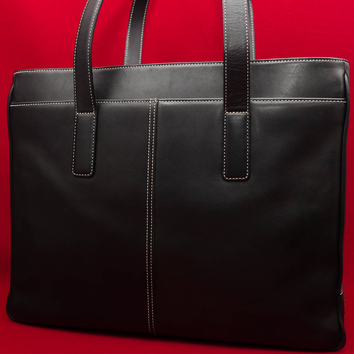 新品級極美品 COACH コーチ トートバッグ バッグ レザーバッグ メンズ 