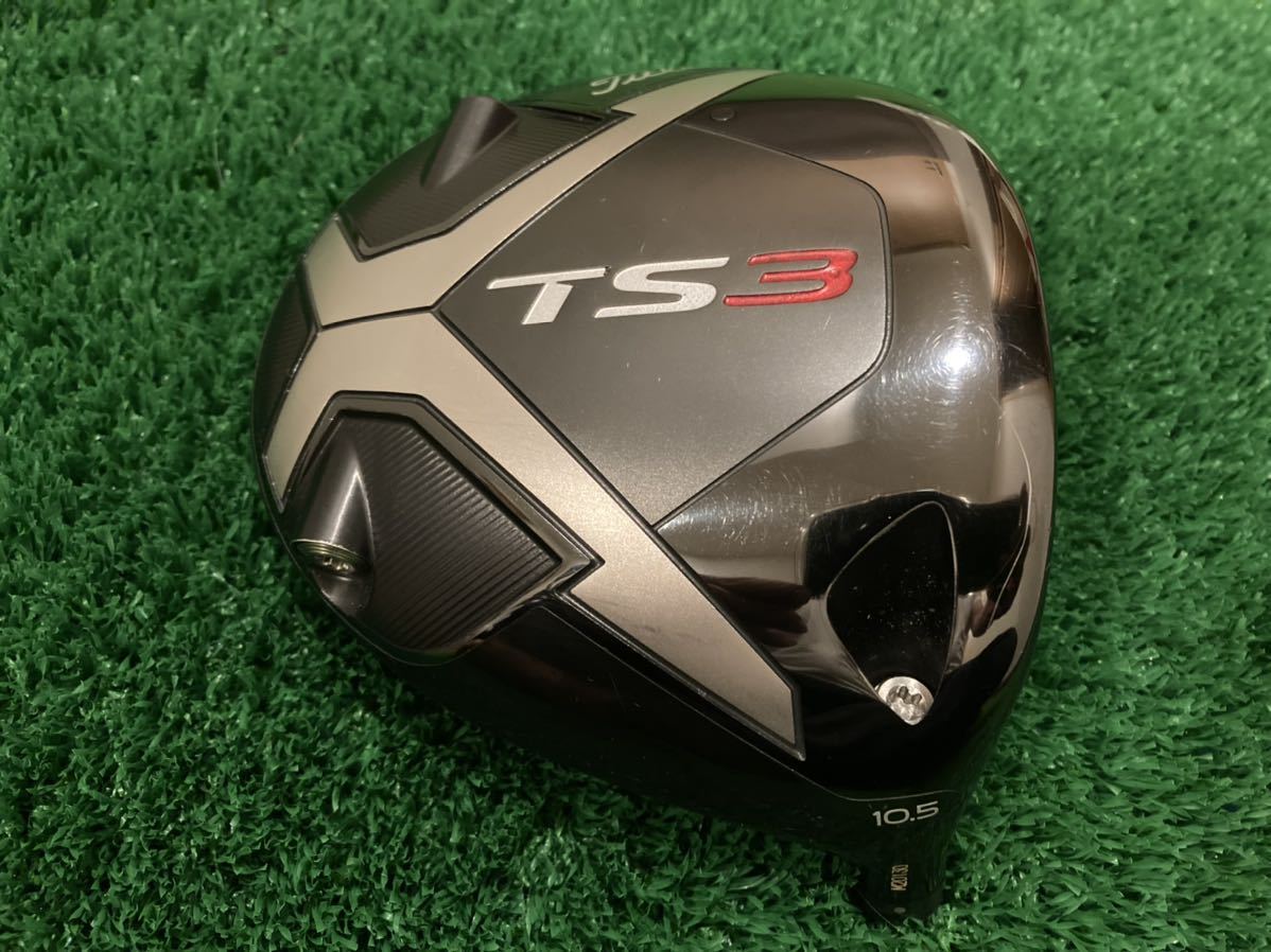 ★★Titleist TS3 10.5° ヘッドのみ★★ TS3 ヘッドのみ ドライバー ヘッド単品 美品 ☆TS3ドライバー10.5°☆ヘッド単品☆
