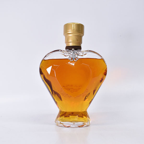 古酒☆シェイプ ハート クリスタル クリア ※ ＊箱付 500ml 40