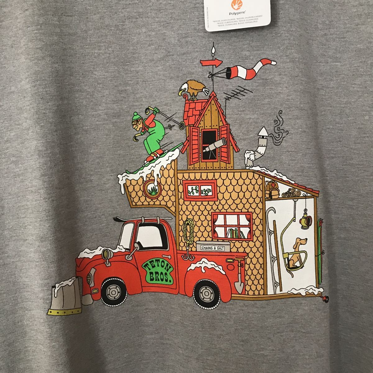 ティートンブロス プリントtシャツ Tetonbros タグ付き Teton Bros 半袖シャツ 売買されたオークション情報 Yahooの商品情報をアーカイブ公開 オークファン Aucfan Com