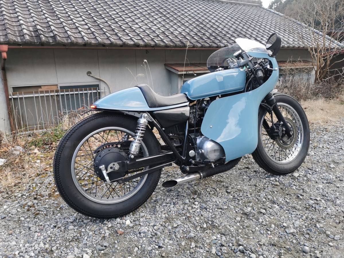 カワサキ 250TR クラッシックレーサーカスタム おしゃれな1台 美車 