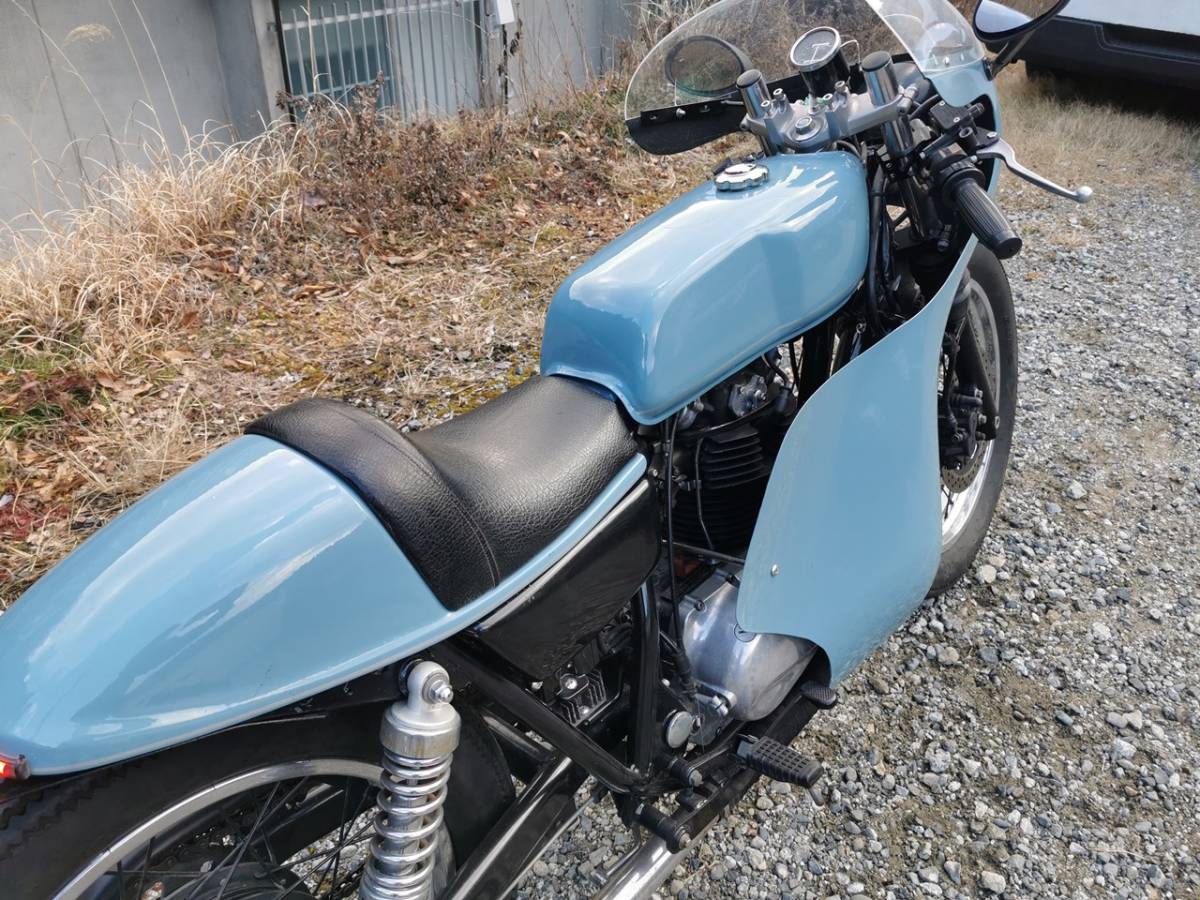 カワサキ 250TR クラッシックレーサーカスタム おしゃれな1台 美車