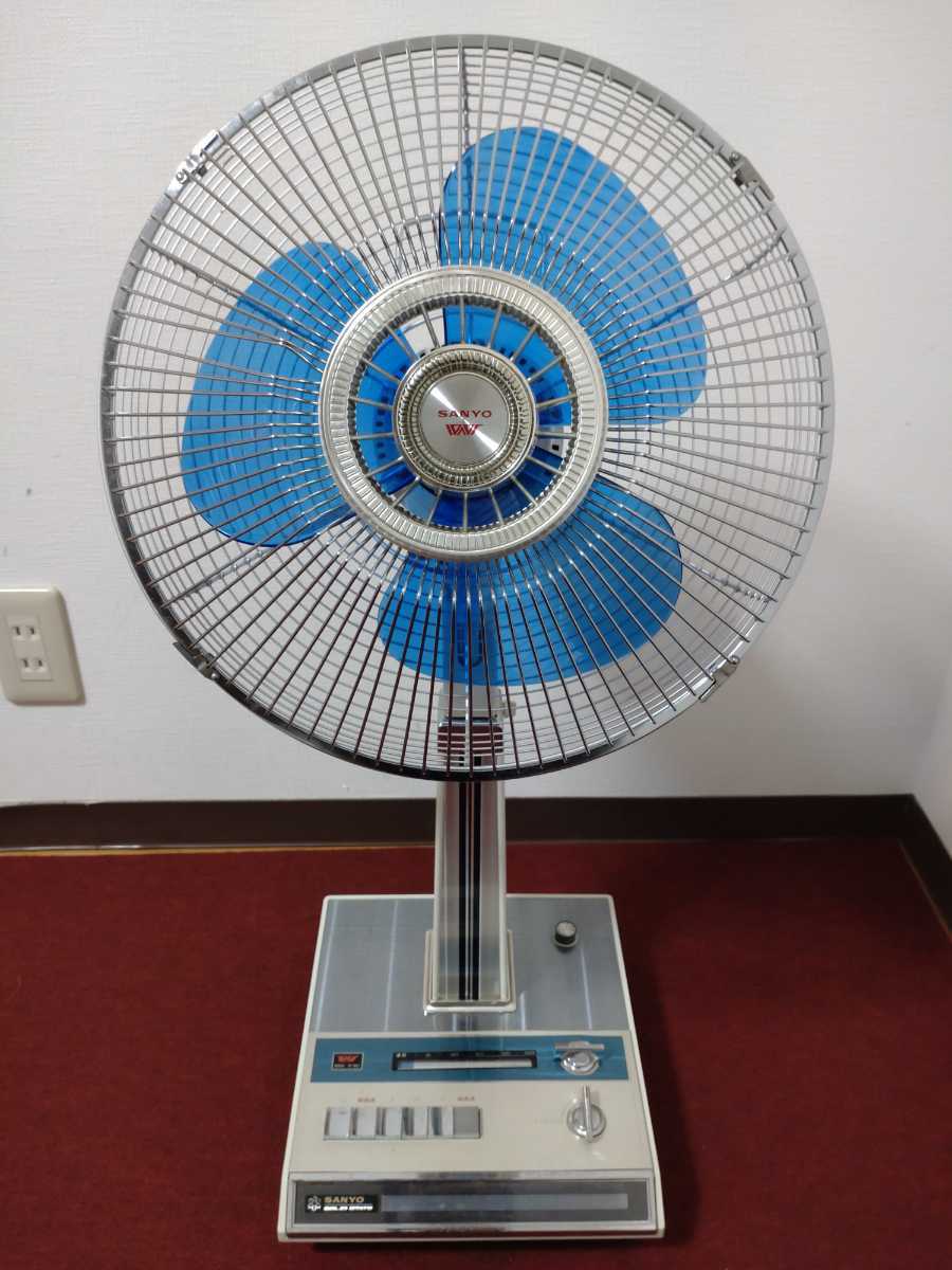 昭和レトロ National 扇風機 SANYO レトロ扇風機 アンティーク(扇風機 