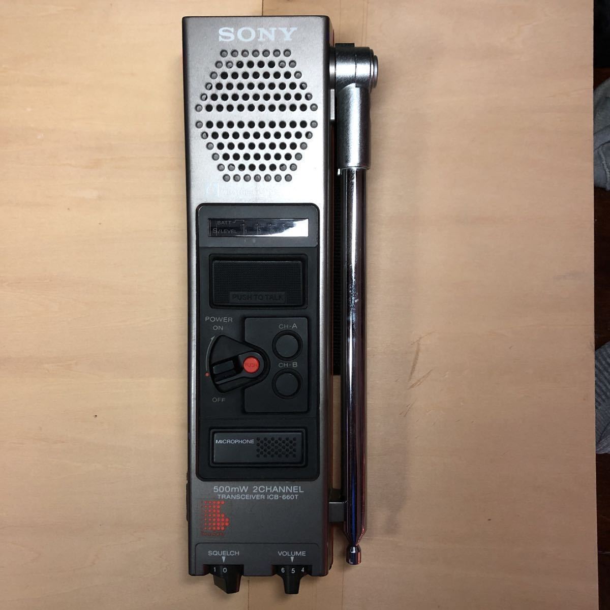 SONY ICB-660T 2ch - トランシーバー Yahoo!オークション 「icb-660 