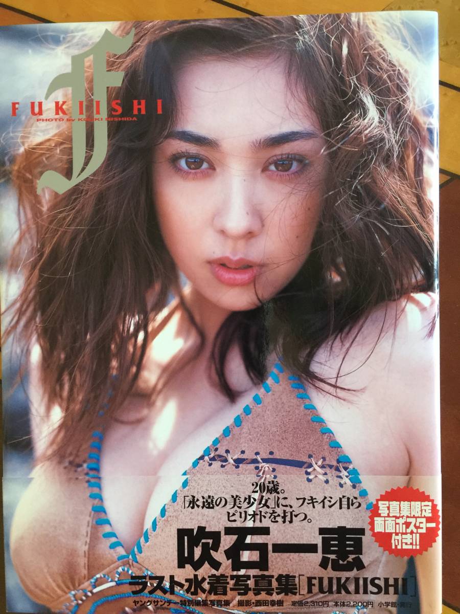 FUKISHI 吹石一恵 DVD 吹石一恵 写真集 「FUKIISHI」両面ポスター付き 帯有(吹石一恵)｜売買