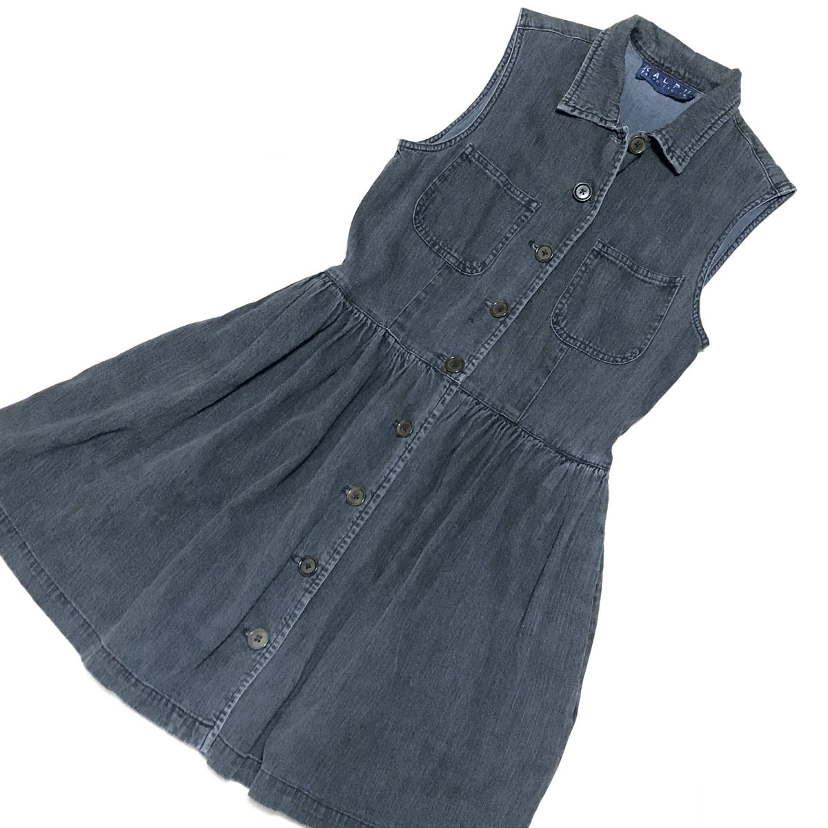 ラルフローレン ワンピース デニム 7号 M HNA2204-26-S8-M15