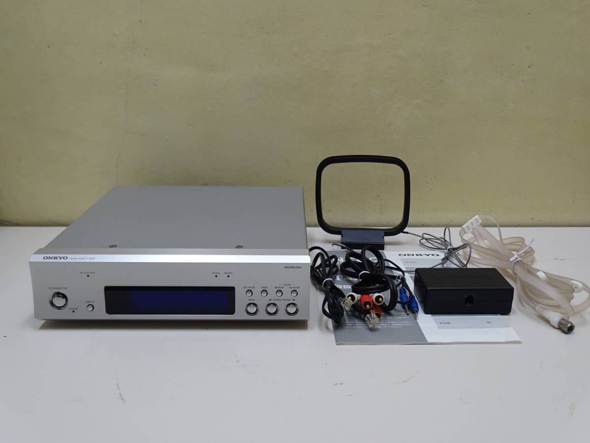 ONKYO T-433 FM/AMチューナー 本体 T-433 ONKYO チューナー オンキヨー ヨドバシ.com T-433(S ○ONKYO