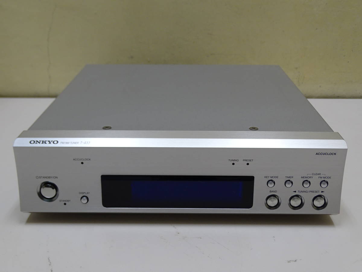 T-433 ONKYO チューナー オンキヨー ヨドバシ.com T-433(S ○ONKYO