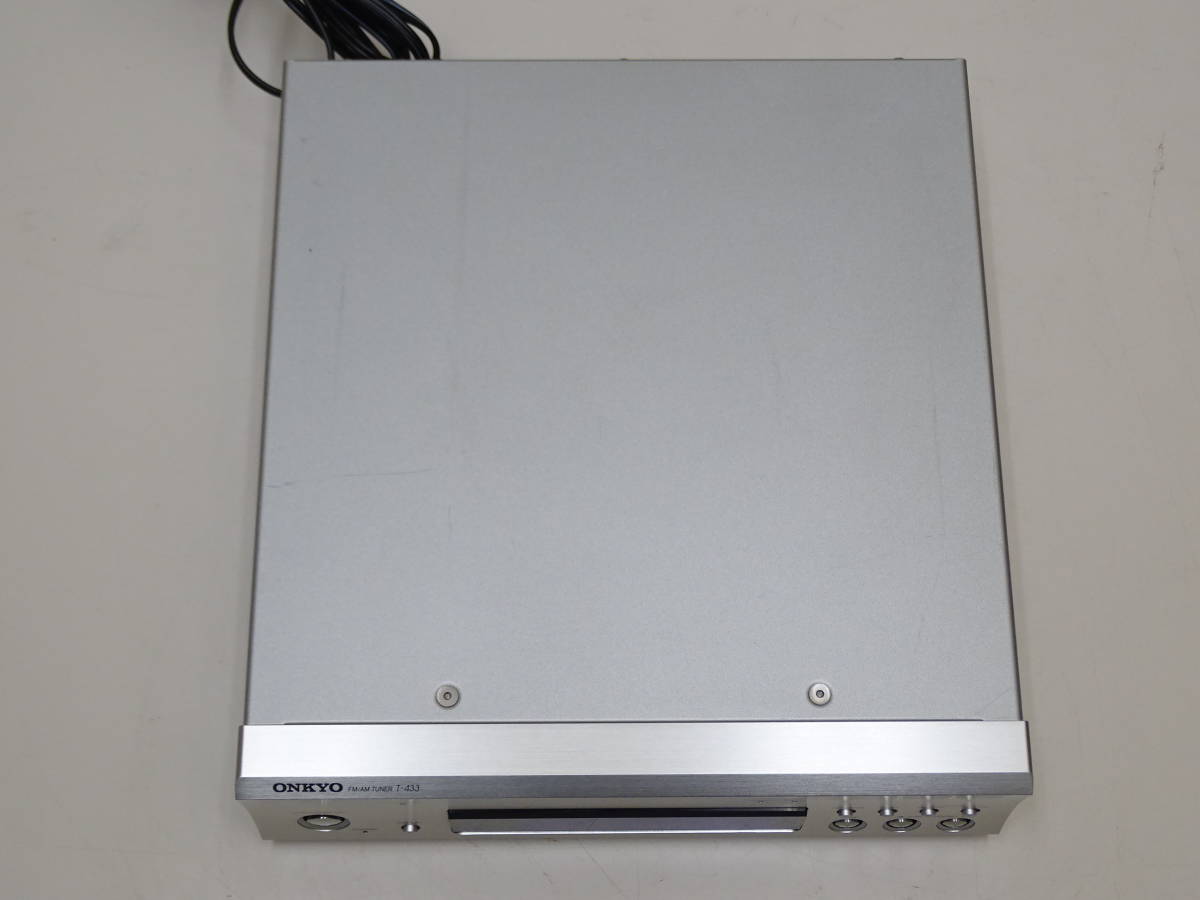 T-433 ONKYO チューナー オンキヨー ヨドバシ.com T-433(S ○ONKYO