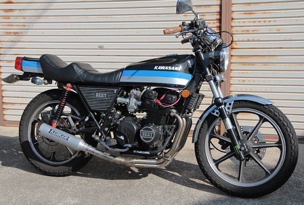 237 当時仕様 345mm 細巻き リア サスペンション 赤×黒 汎用 Z1 Z2