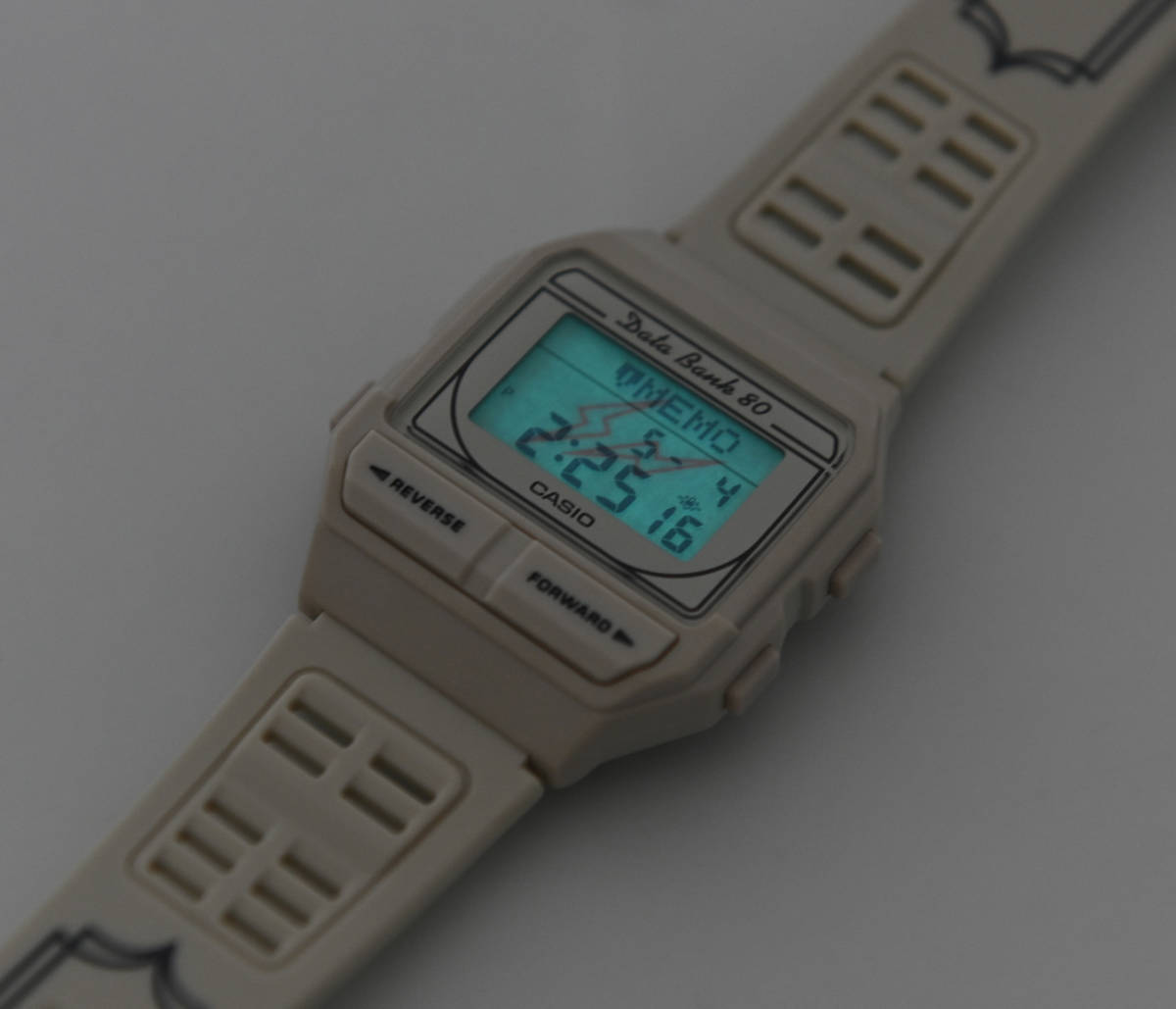 未使用 フラグメント カシオ データーバンク ピンストライプ CASIO  