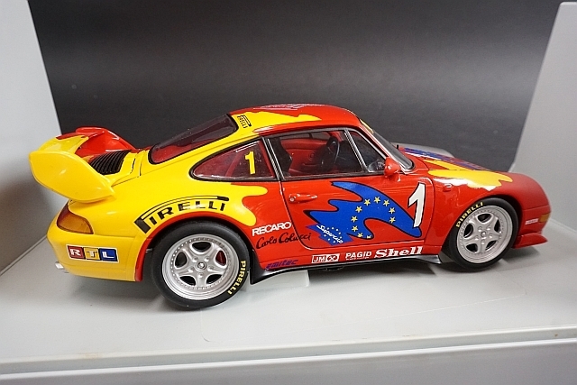 Ut Models Utモデル 1 18 Porsche ポルシェ 911 Rs ポルシェカップ ドイツ 1995 1 V I P Car レーシングカー 売買されたオークション情報 Yahooの商品情報をアーカイブ公開 オークファン Aucfan Com