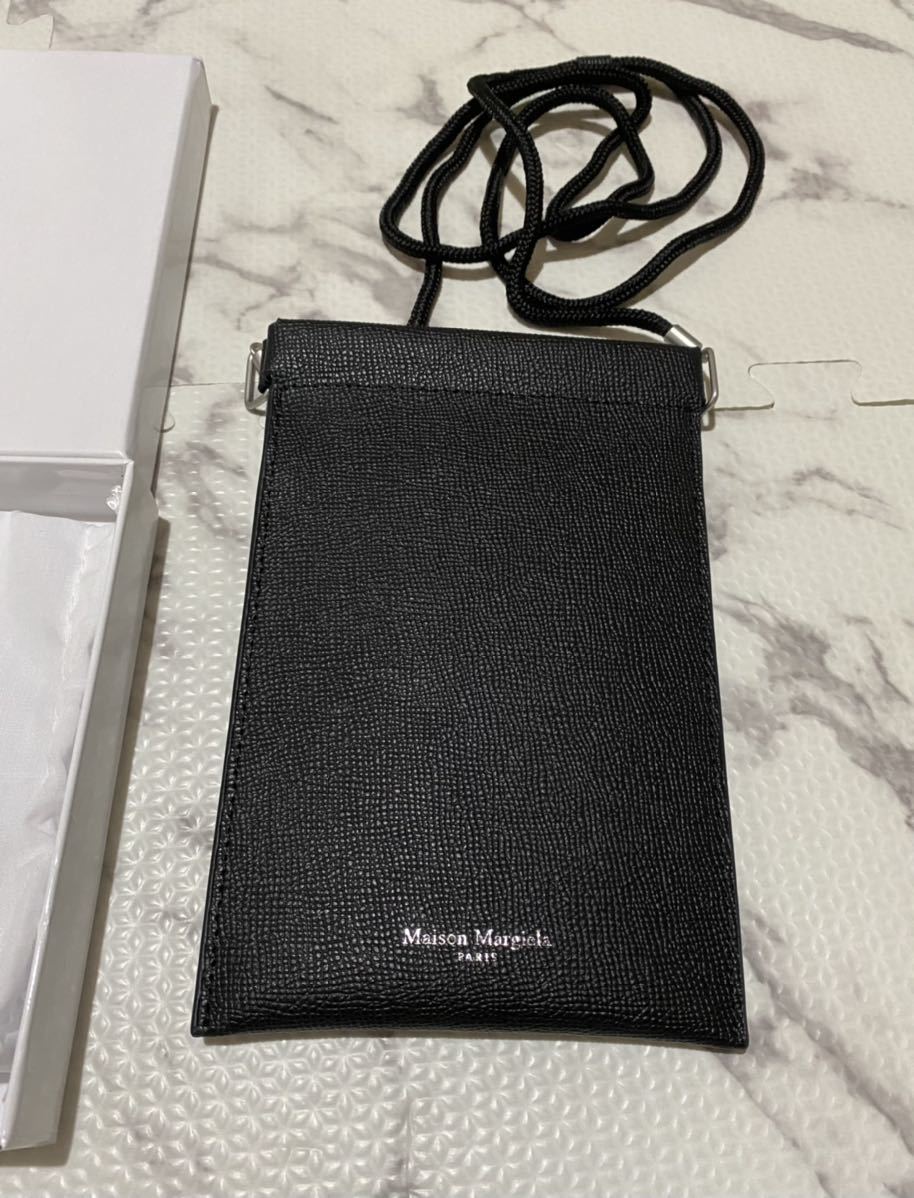 新品 メゾンマルジェラ ドキュメントホルダー スマホポーチ Maison