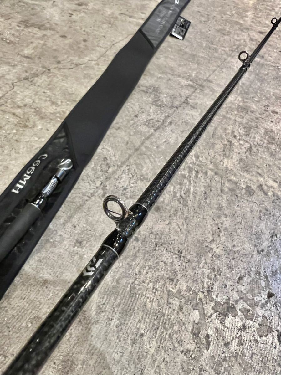 【美品】ダイワ　DAIWA　スティーズ　MACHINEGUNCAST TYPE-Ⅱ マシンガンキャストタイプ2 STEEZ C66MH 2021