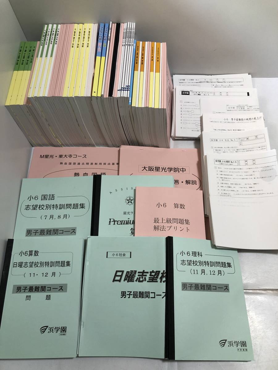 浜学園 小学６年生 国語 算数 社会 理科 テキスト テスト 小６ 小学校 売買されたオークション情報 Yahooの商品情報をアーカイブ公開 オークファン Aucfan Com