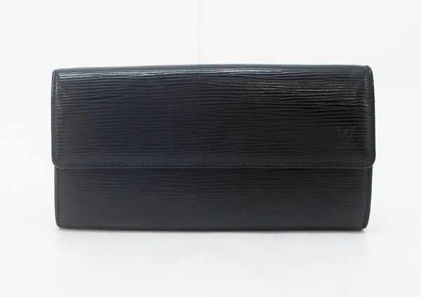 ◇【LOUIS VUITTON ルイ・ヴィトン】ポルトフォイユ・サラ M63742 エピ/ノワール