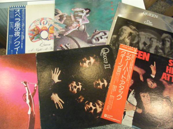クイーン 公式通販 LPレコード6枚セット（1st〜6th） QUEEN Queen