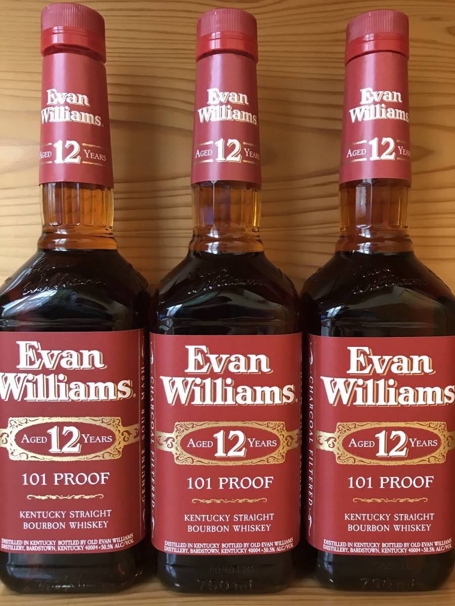 未開栓エヴァン・ウィリアムス 23年 ウイスキー 750ml 53.5