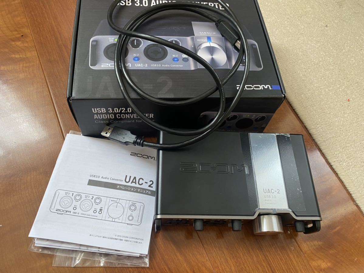 ZOOM UAC-2 USB AKGヘッドホン Behringerマイク オーディオ ZOOM UAC-2