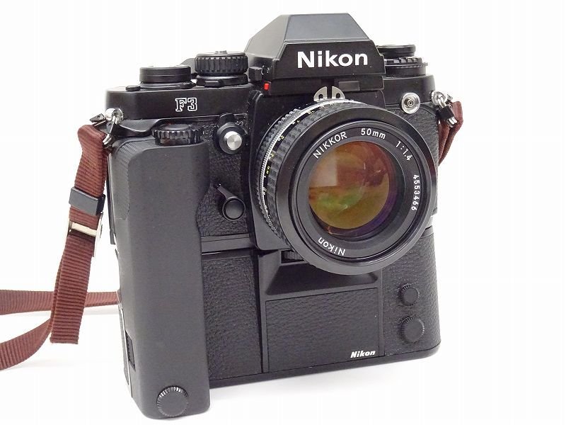 Nikon 50mm F3 + Nikkor Camera with – AIS F3⁄T Classic | - Film f1.2
